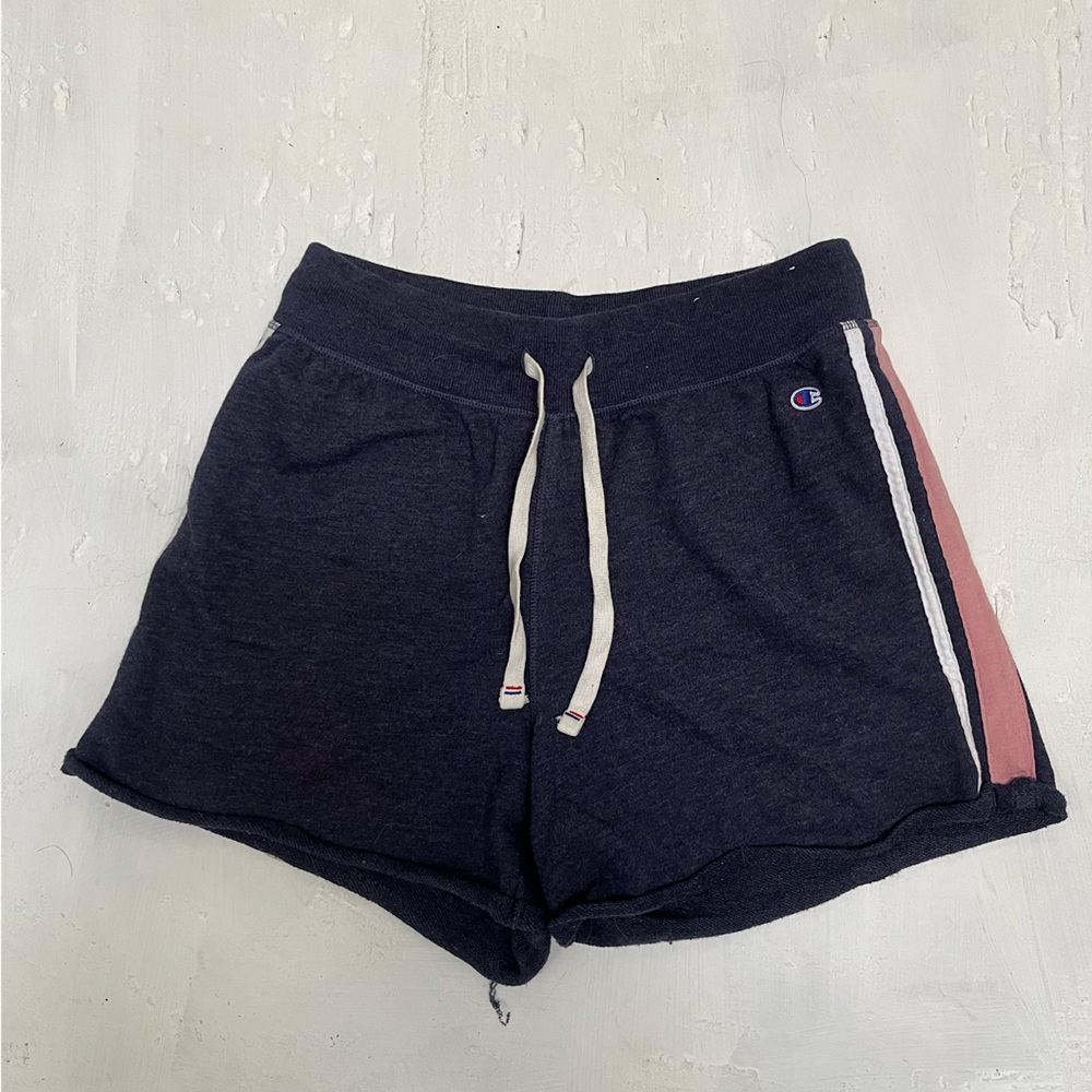 Champion Pink Stripped Shorts